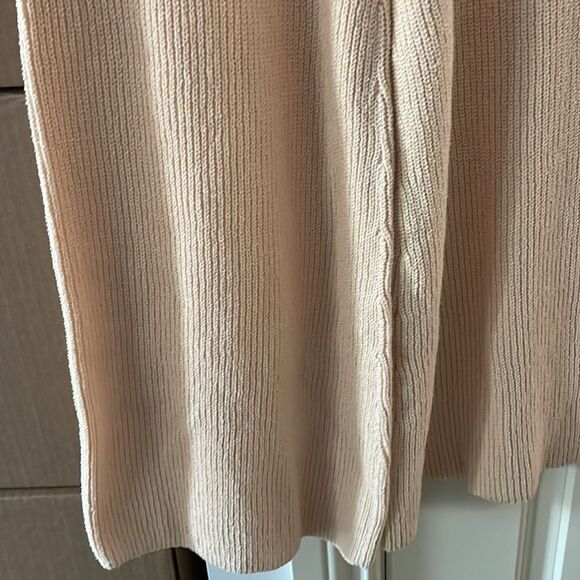 NEW Alc martell high waist crop knit flare womens pants desert rose - Picture 5 of 15